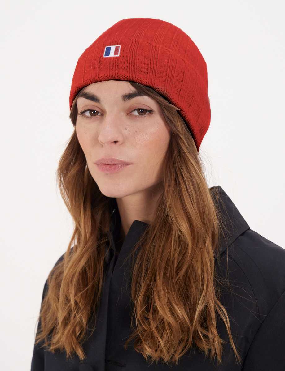 Red lapel hat x Notshy