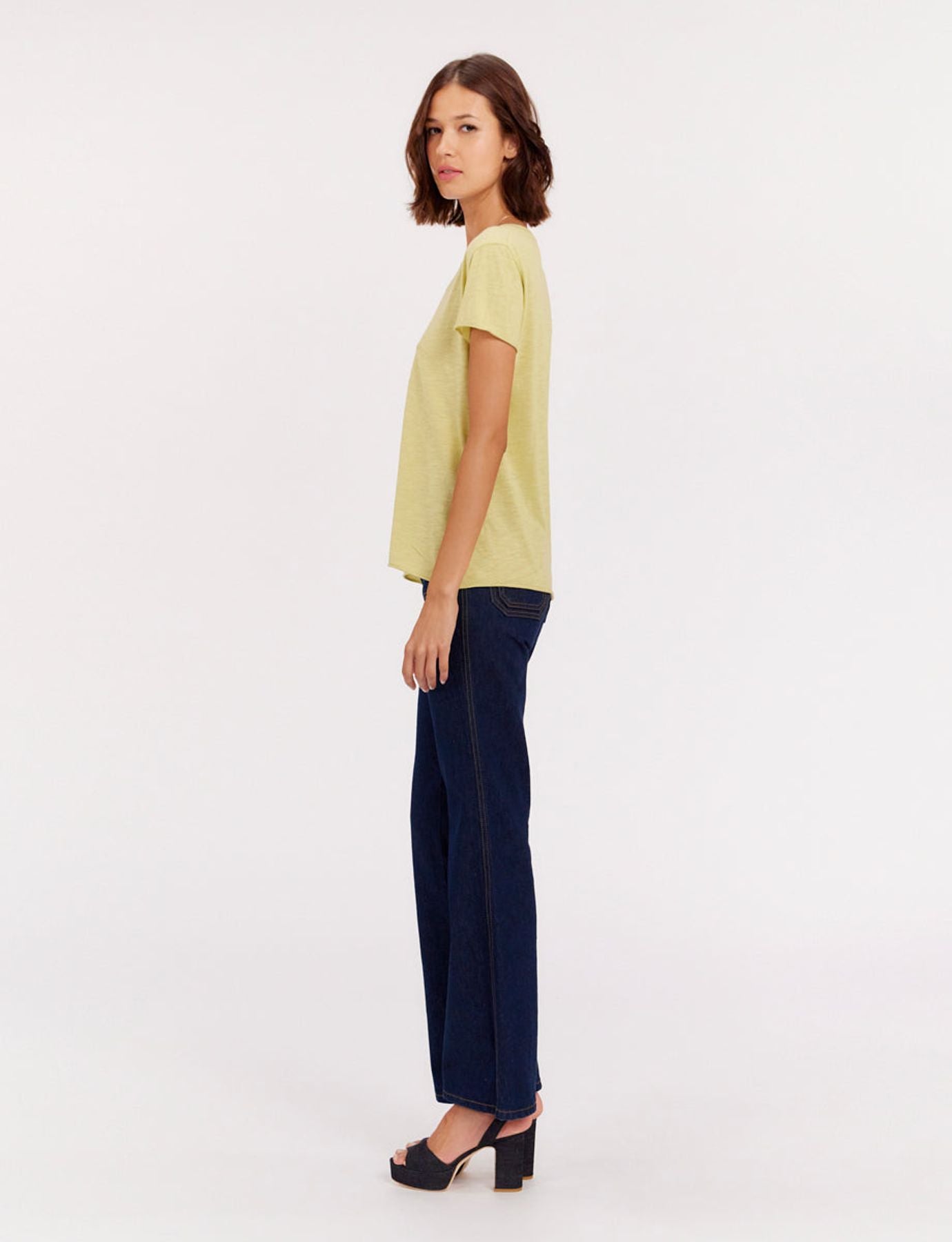 tee-shirt-katalina-col-v-citron