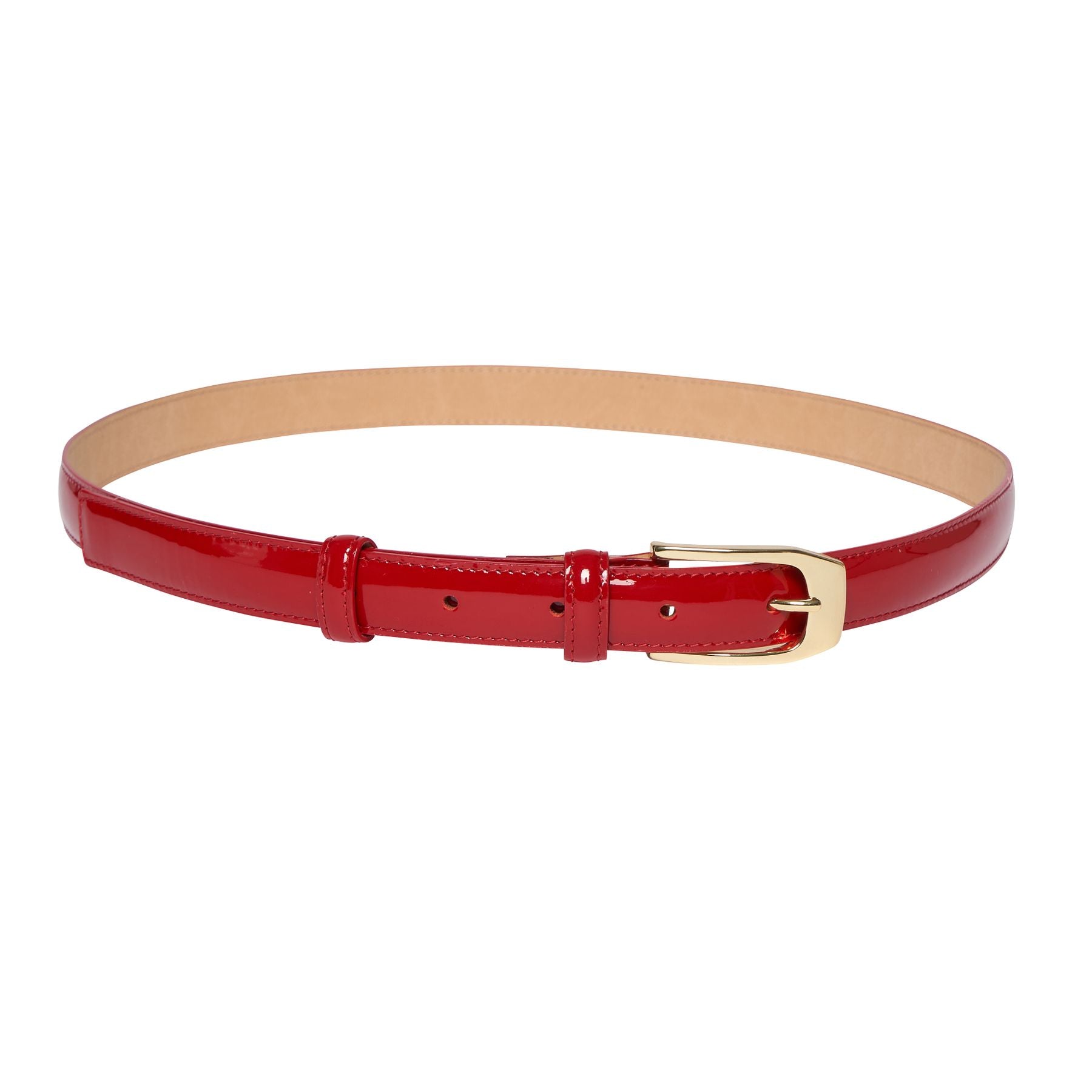 ceinture-aurelia-cuir-vernis-rouge