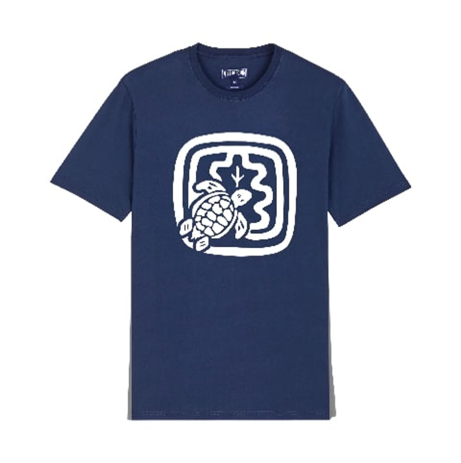 t-shirt-laora-coton-bio-bleu-marine
