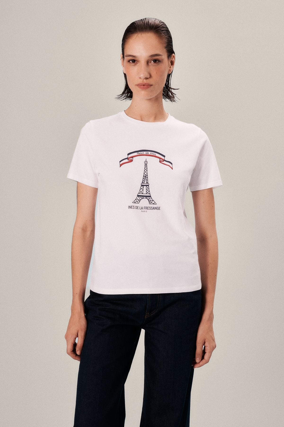 T-shirt série limitée, été 2024 à Paris, modèle « Tour Eiffel »