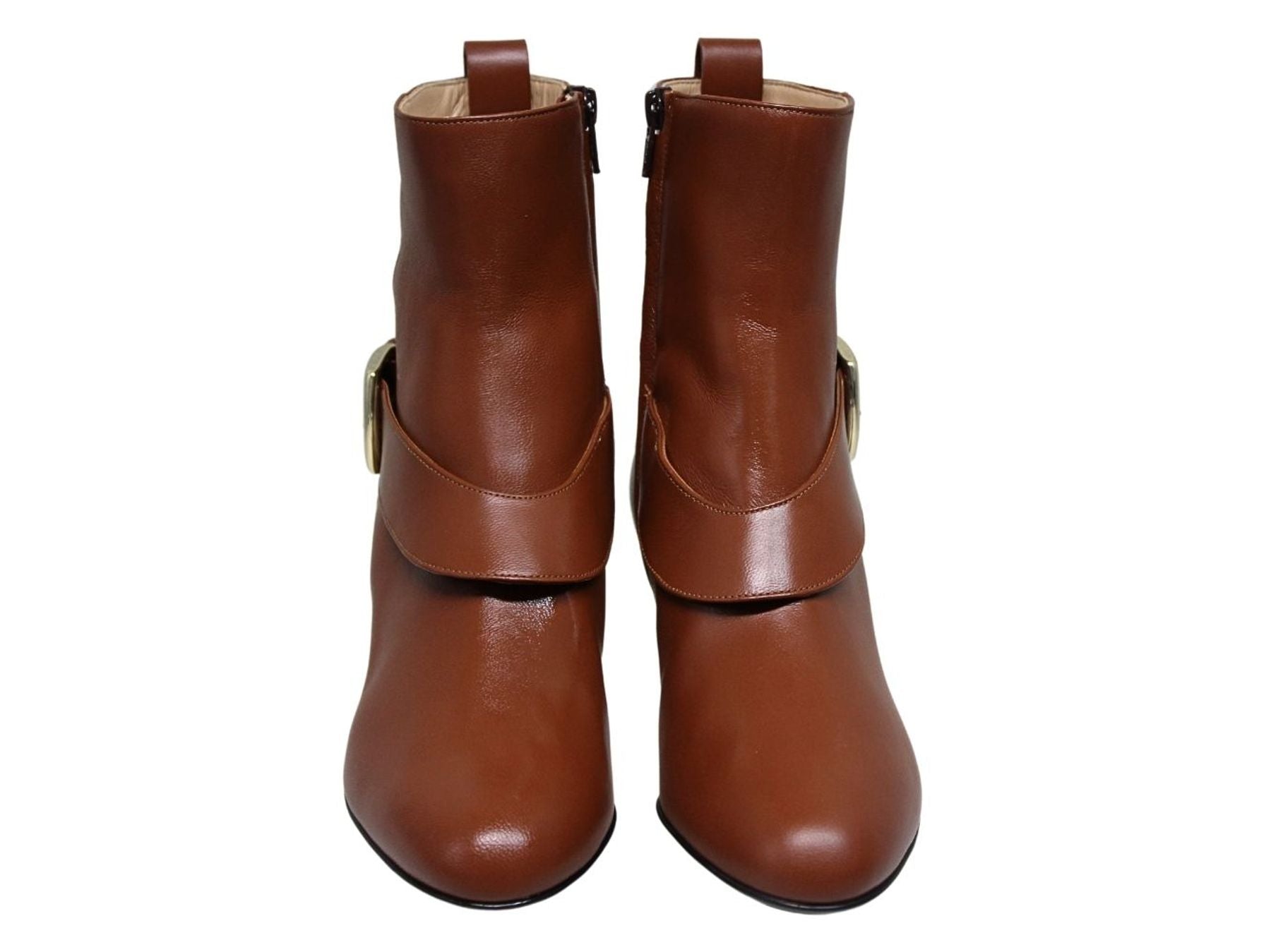 bottine-olympia-a-talon-en-cuir-marron