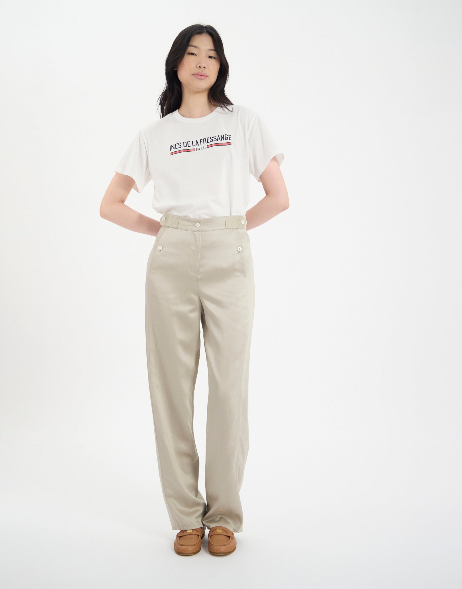 Pantalon Piotr doré