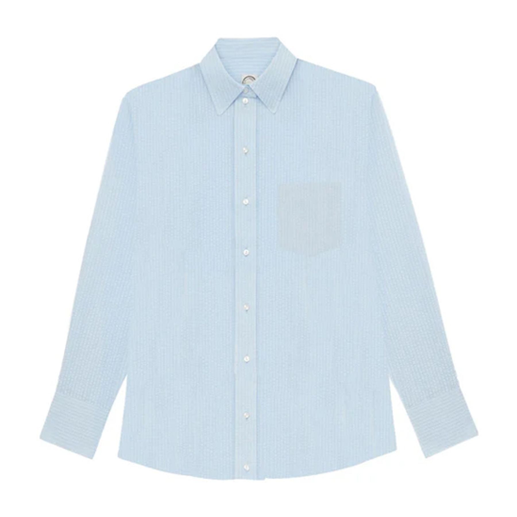 Maureen Hemd aus hellblauer Baumwolle
