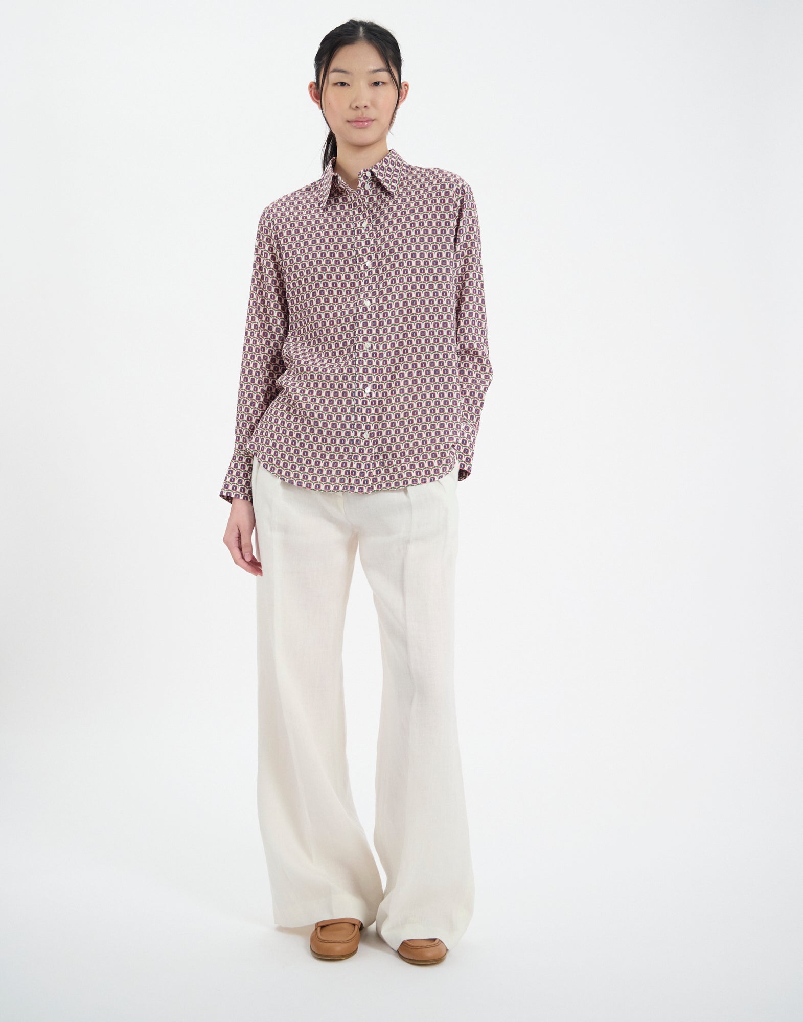 Camicia stampata Maureen