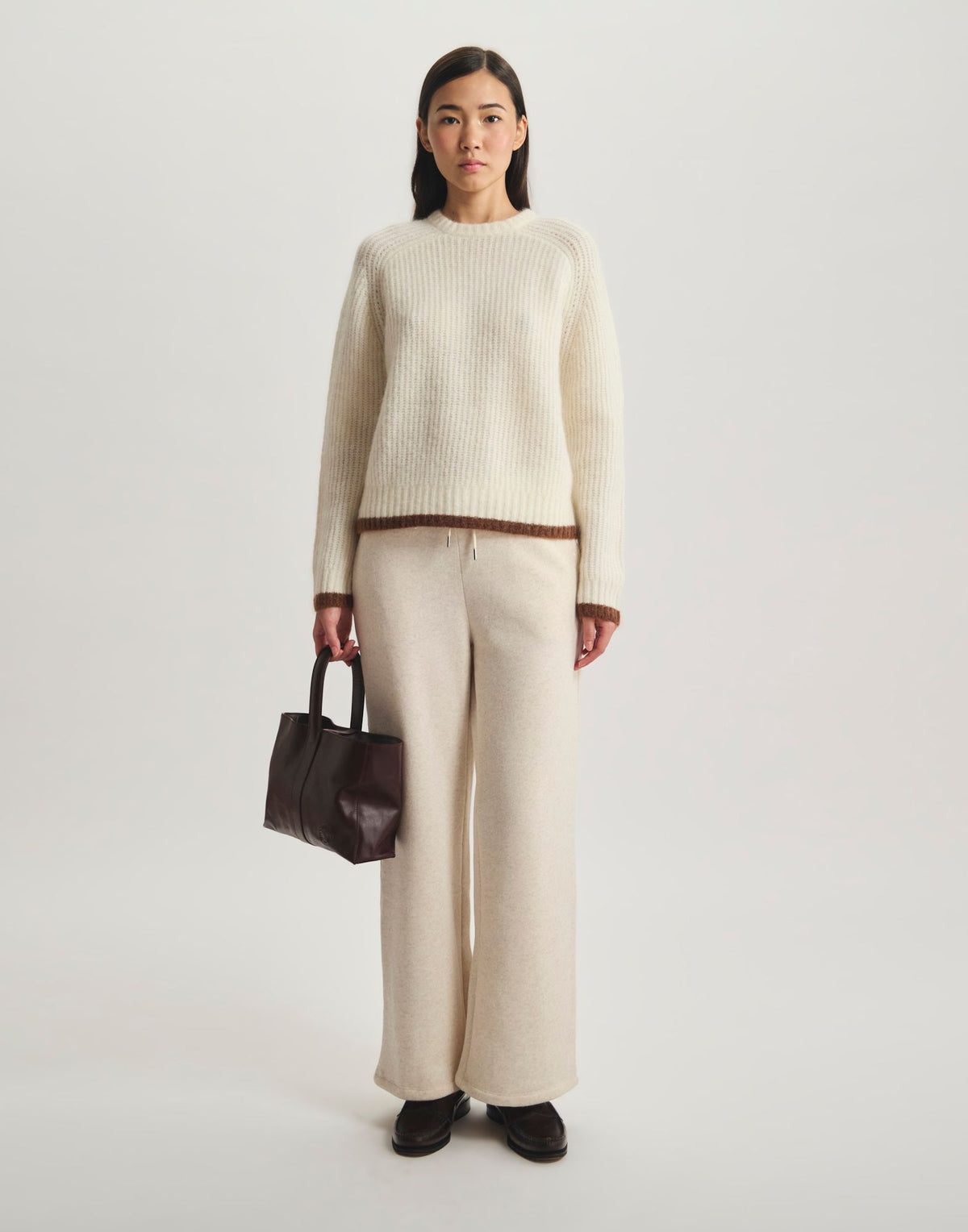 Elton ecru sweater