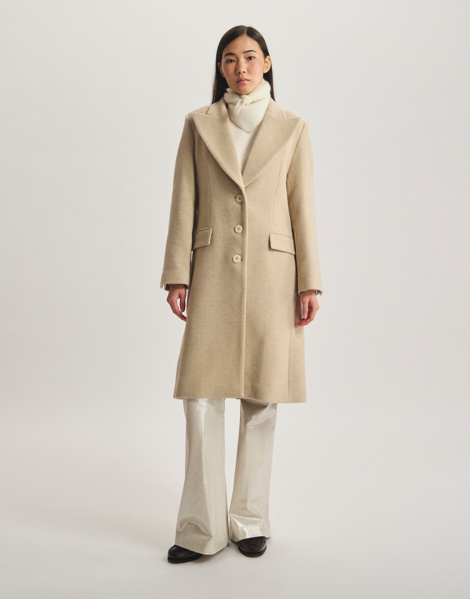 Manteau Zahee coupe droite