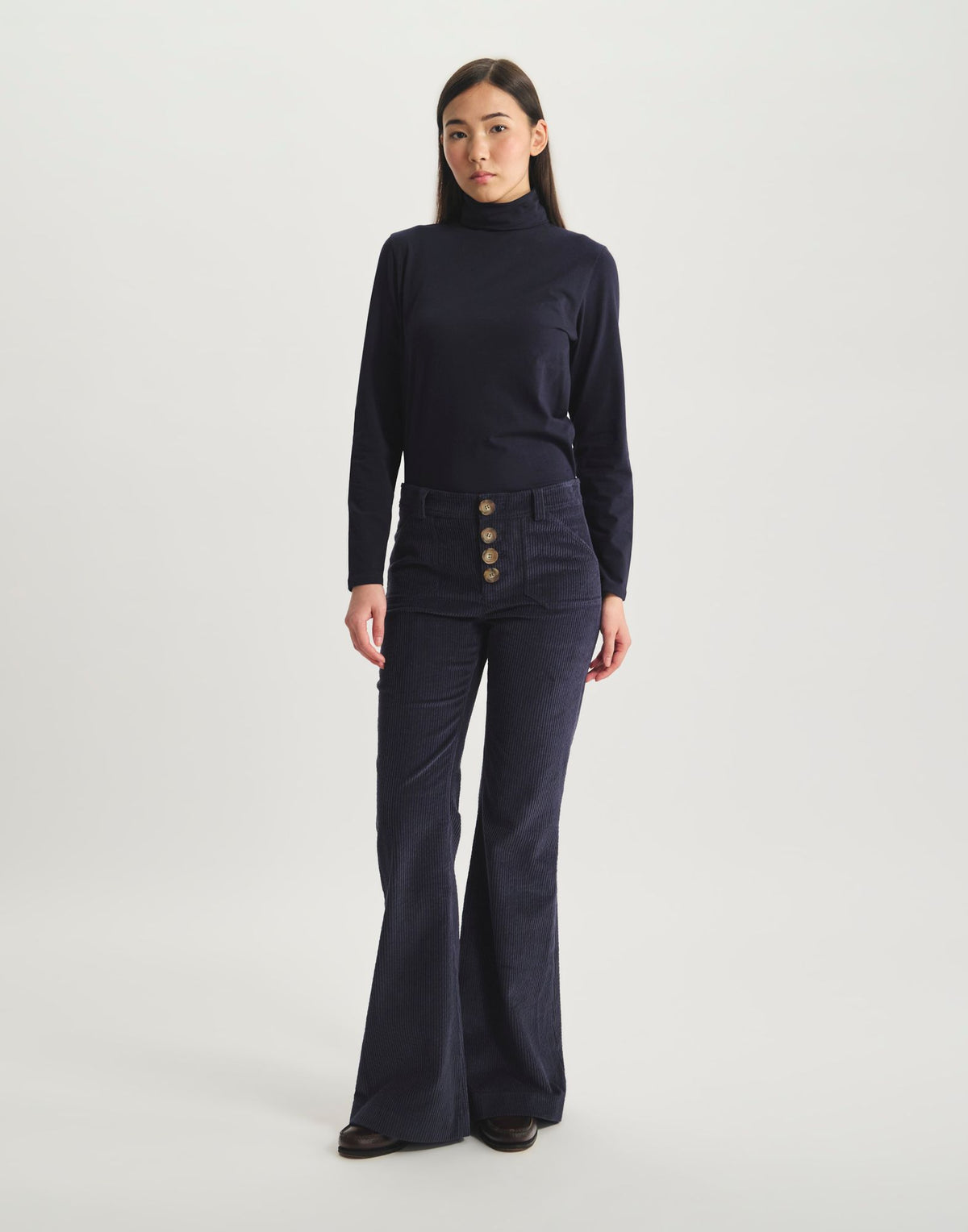 Pantalon Charlotte bleu marine