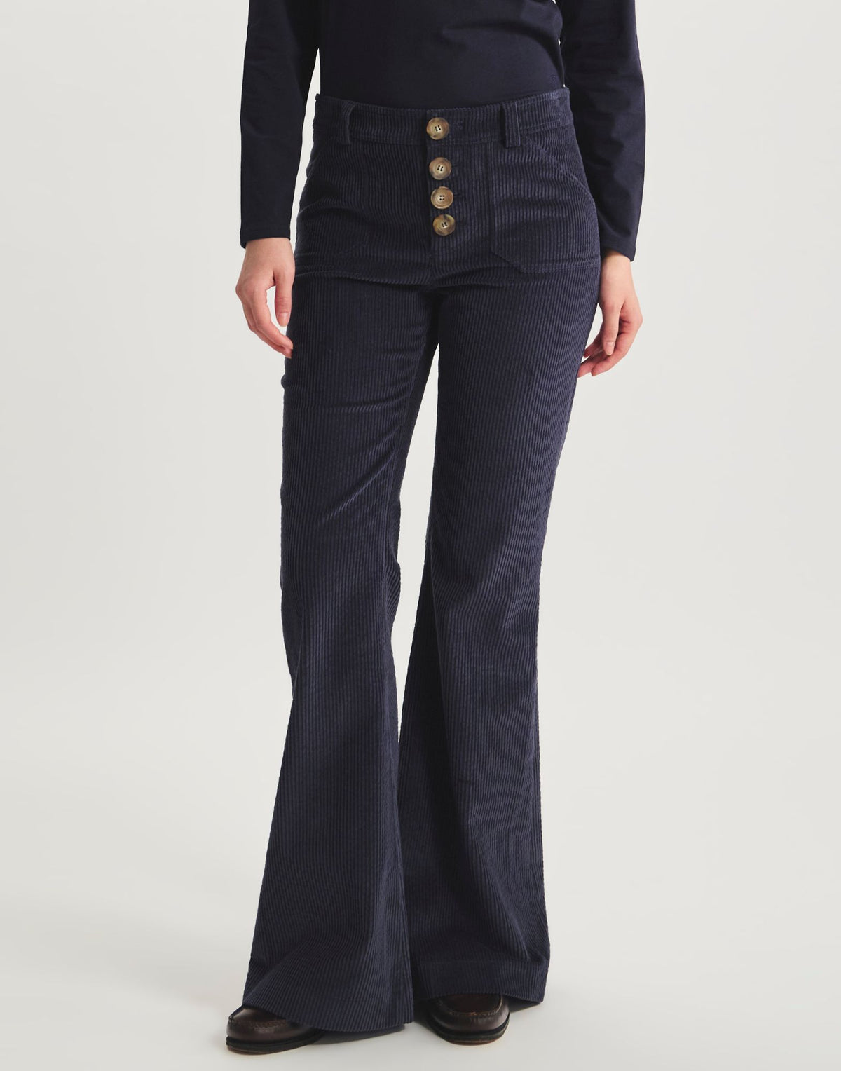 Pantalon Charlotte bleu marine
