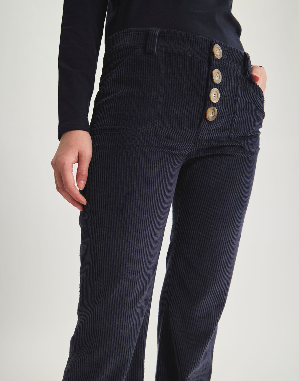 Pantalon Charlotte bleu marine