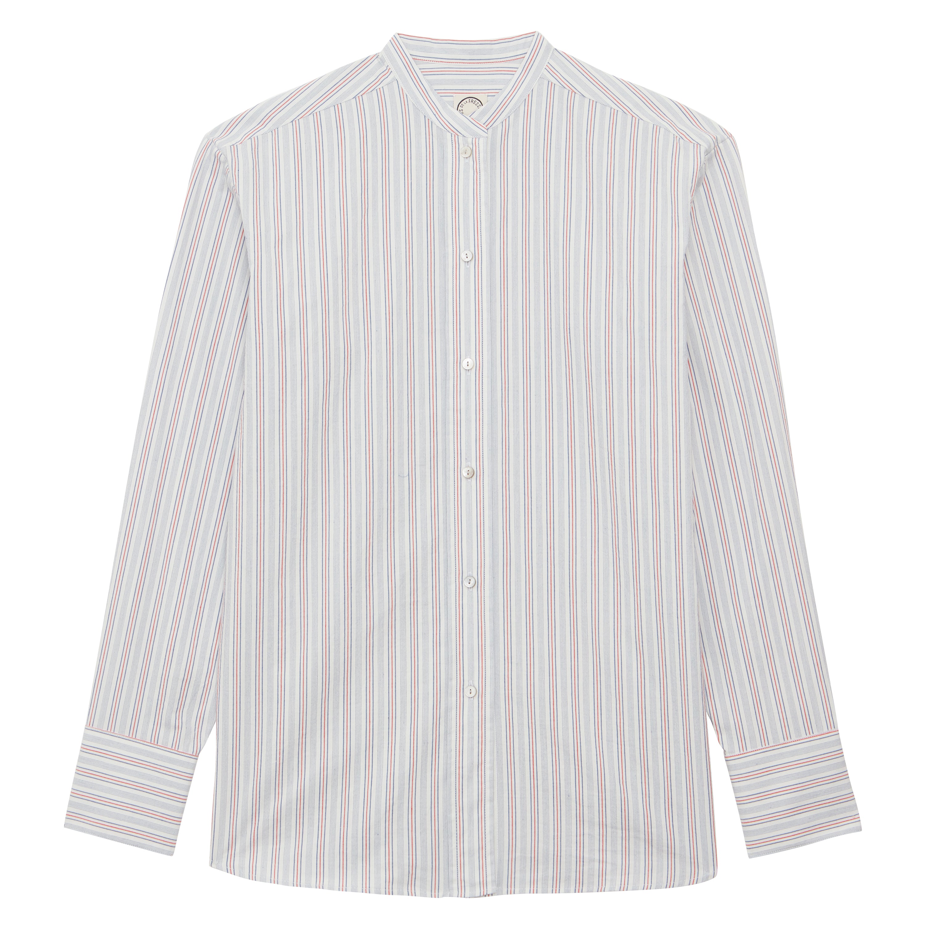 Camicia a righe in cotone Ollie