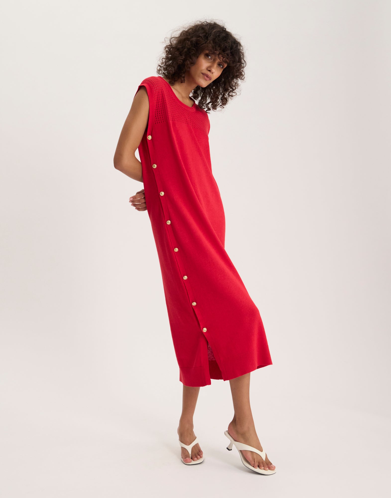 Robe Iris rouge