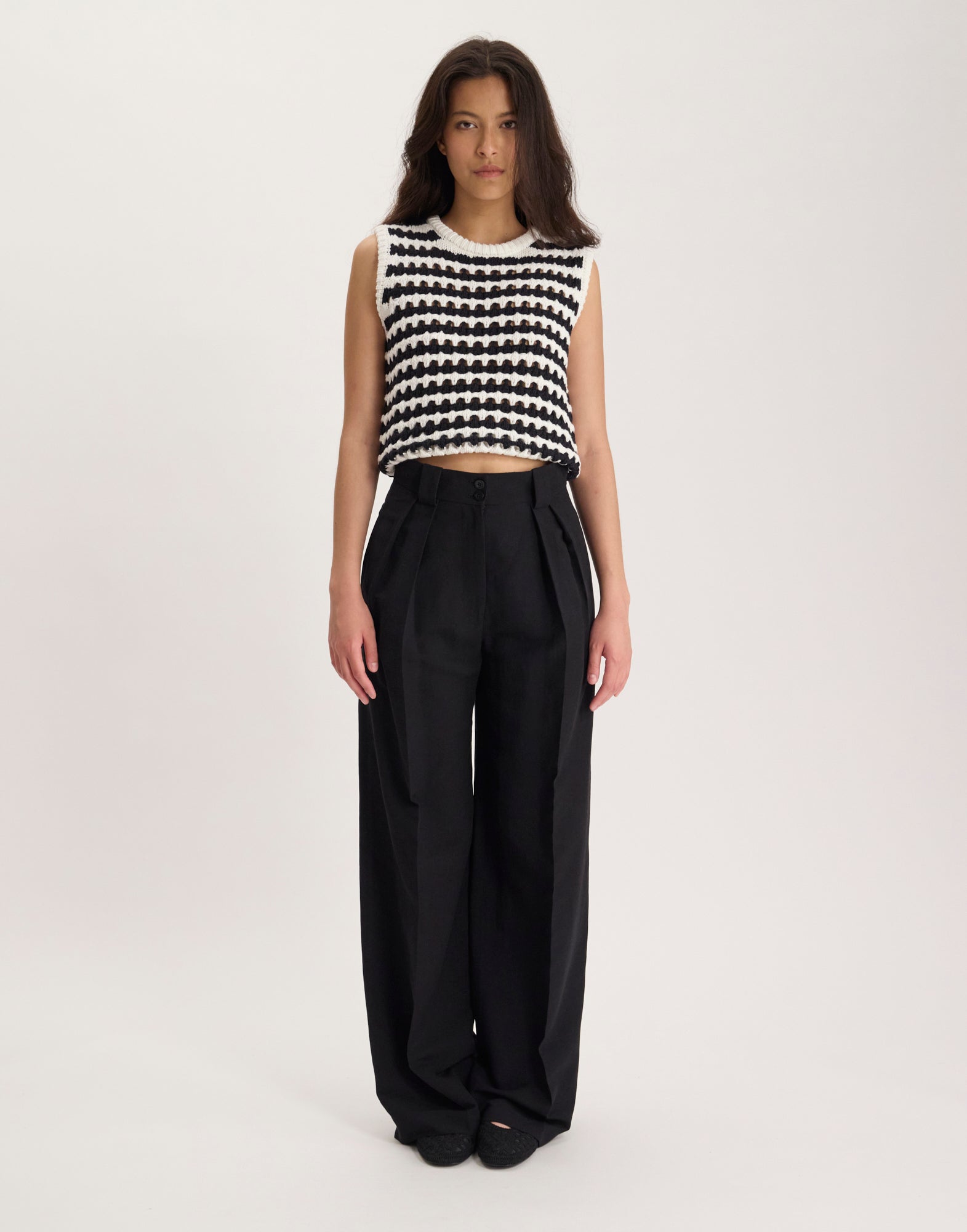 Marlène black trousers
