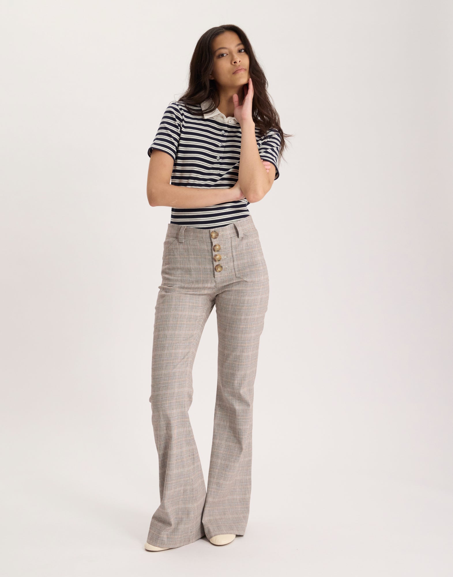 Pantaloni Charlotte in cotone