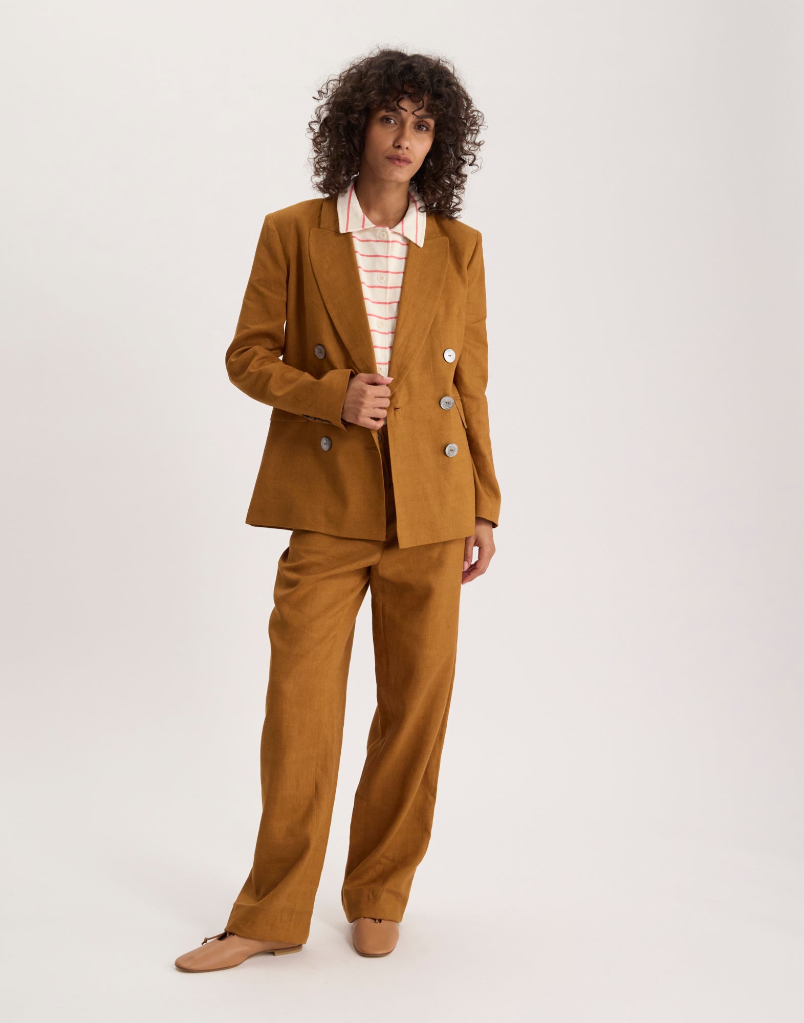 Jacke June aus Leinen