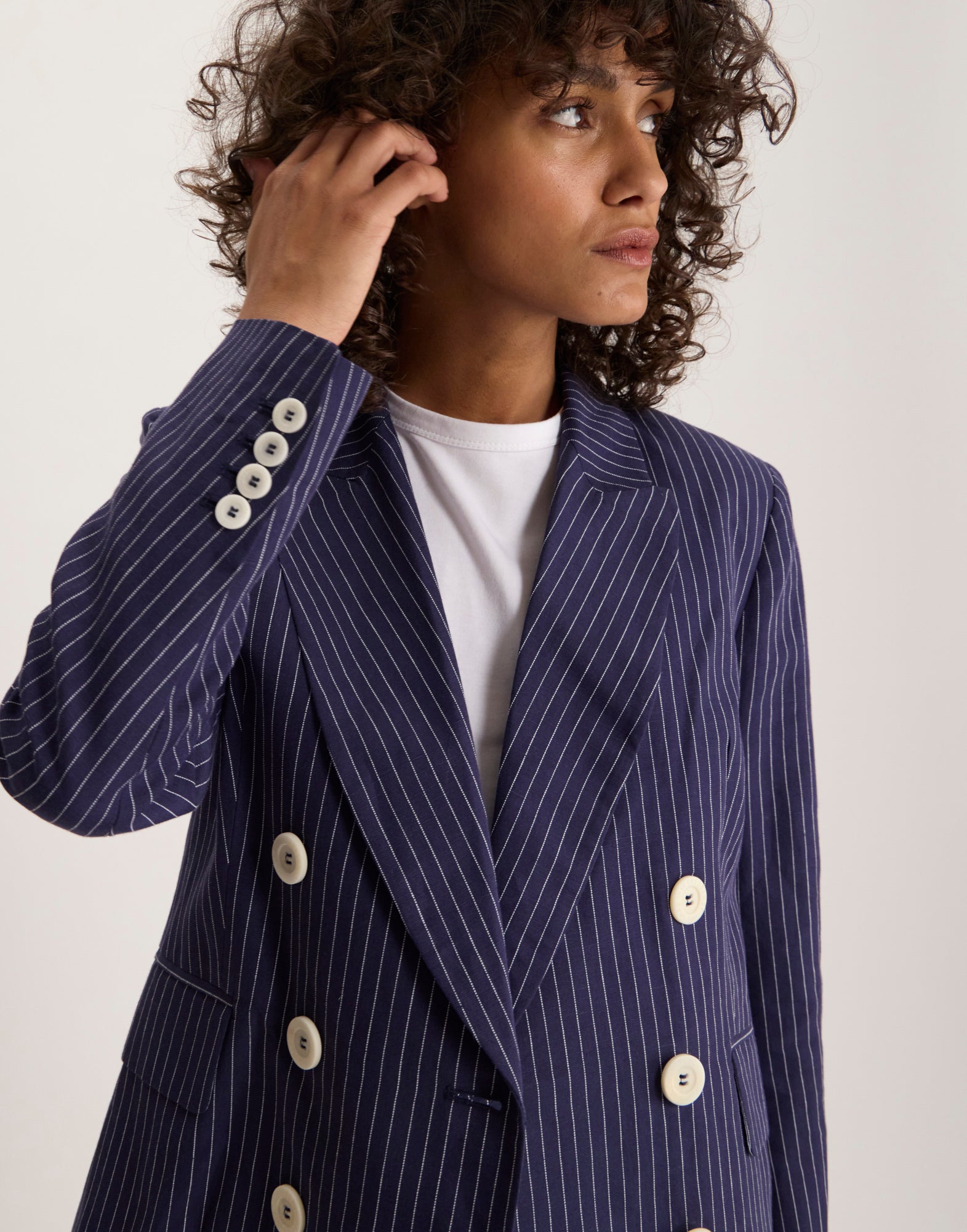 Veste June rayée