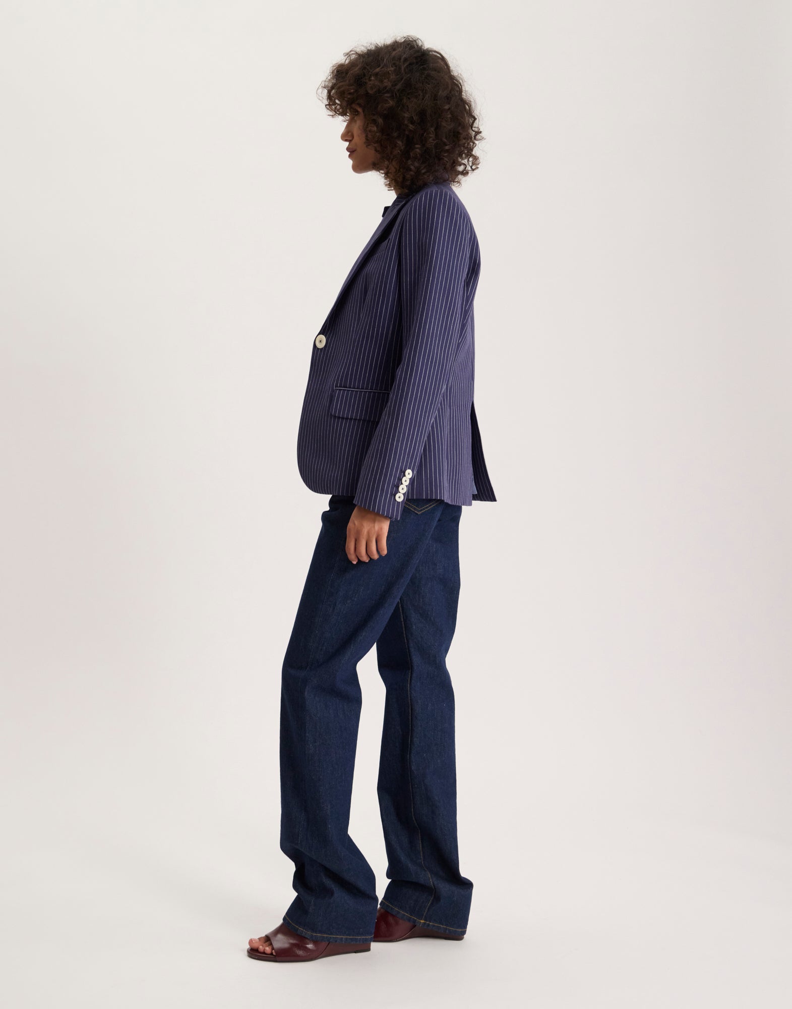 Navy blue Nicoletta jacket