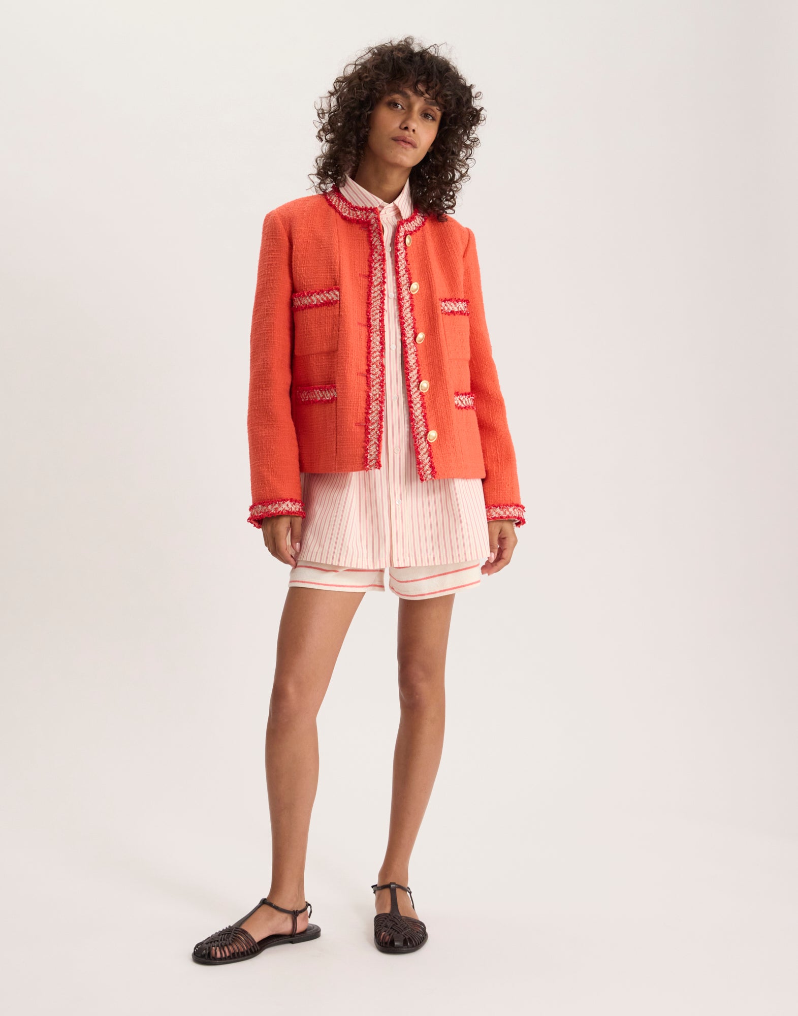 Veste Adelaïde orange