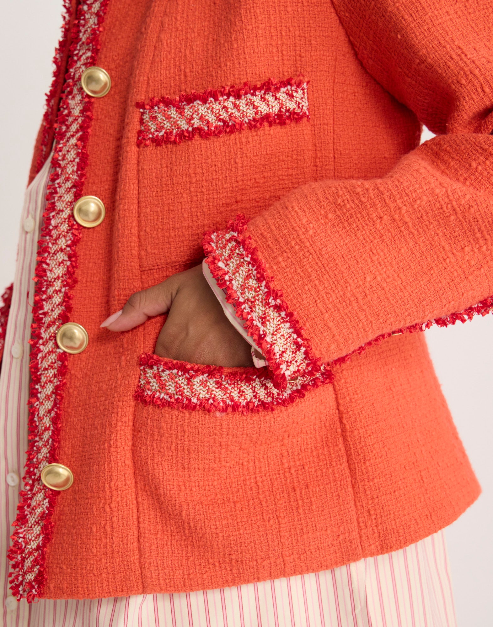 Veste Adelaïde orange