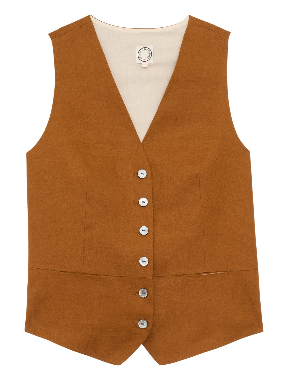 Gilet Sanite marron