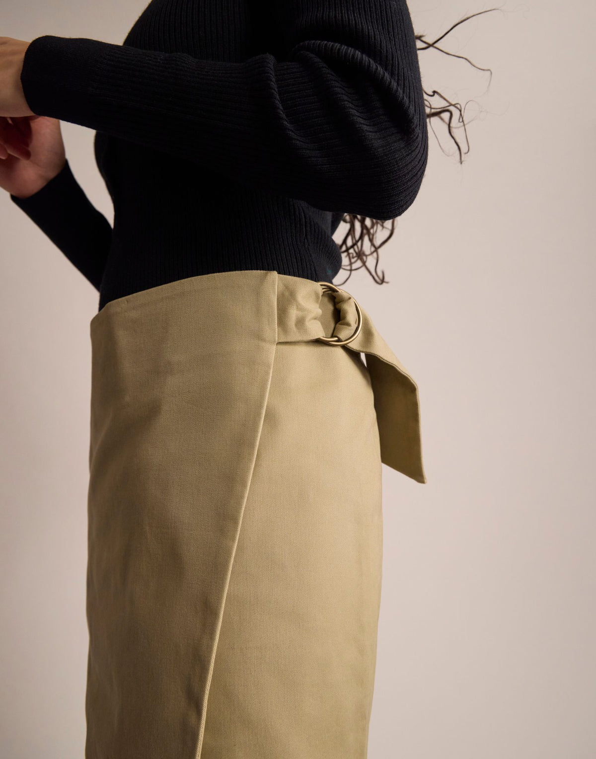 Falda Margareth Beige