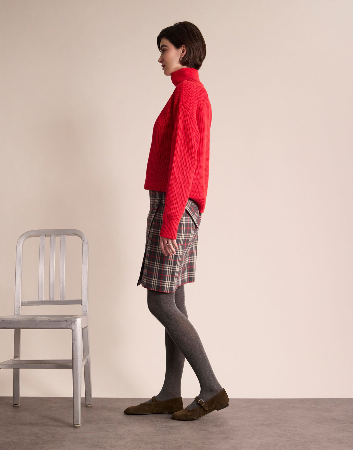 Falda Margareth estampada