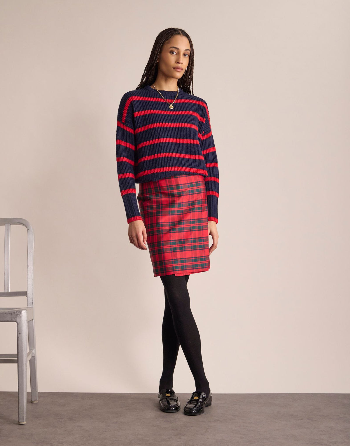 Falda Margareth estampada