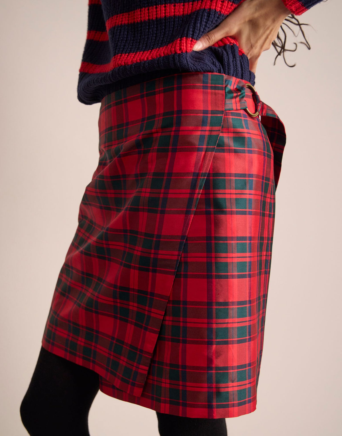 Falda Margareth estampada