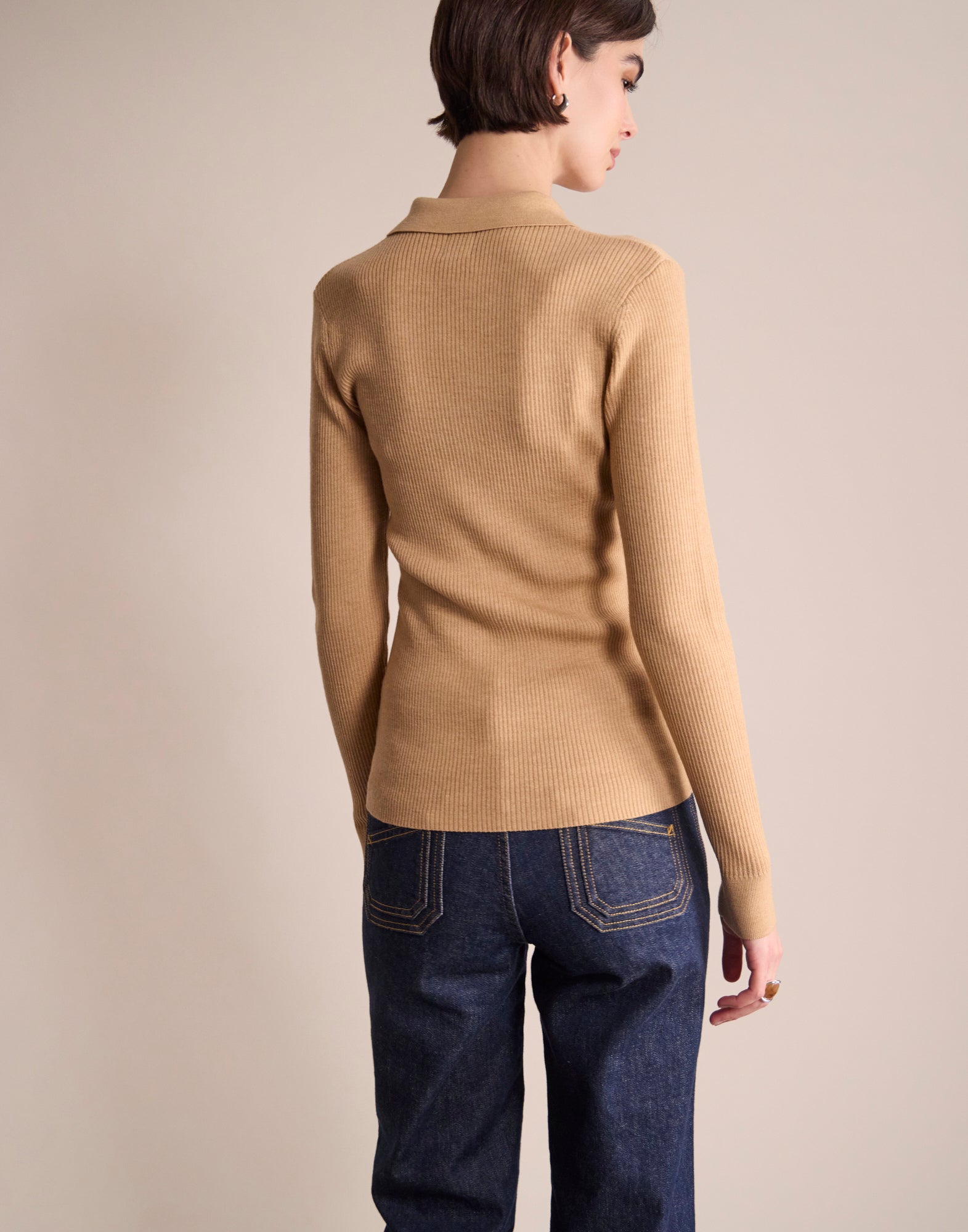 Thomson-Poloshirt in Beige