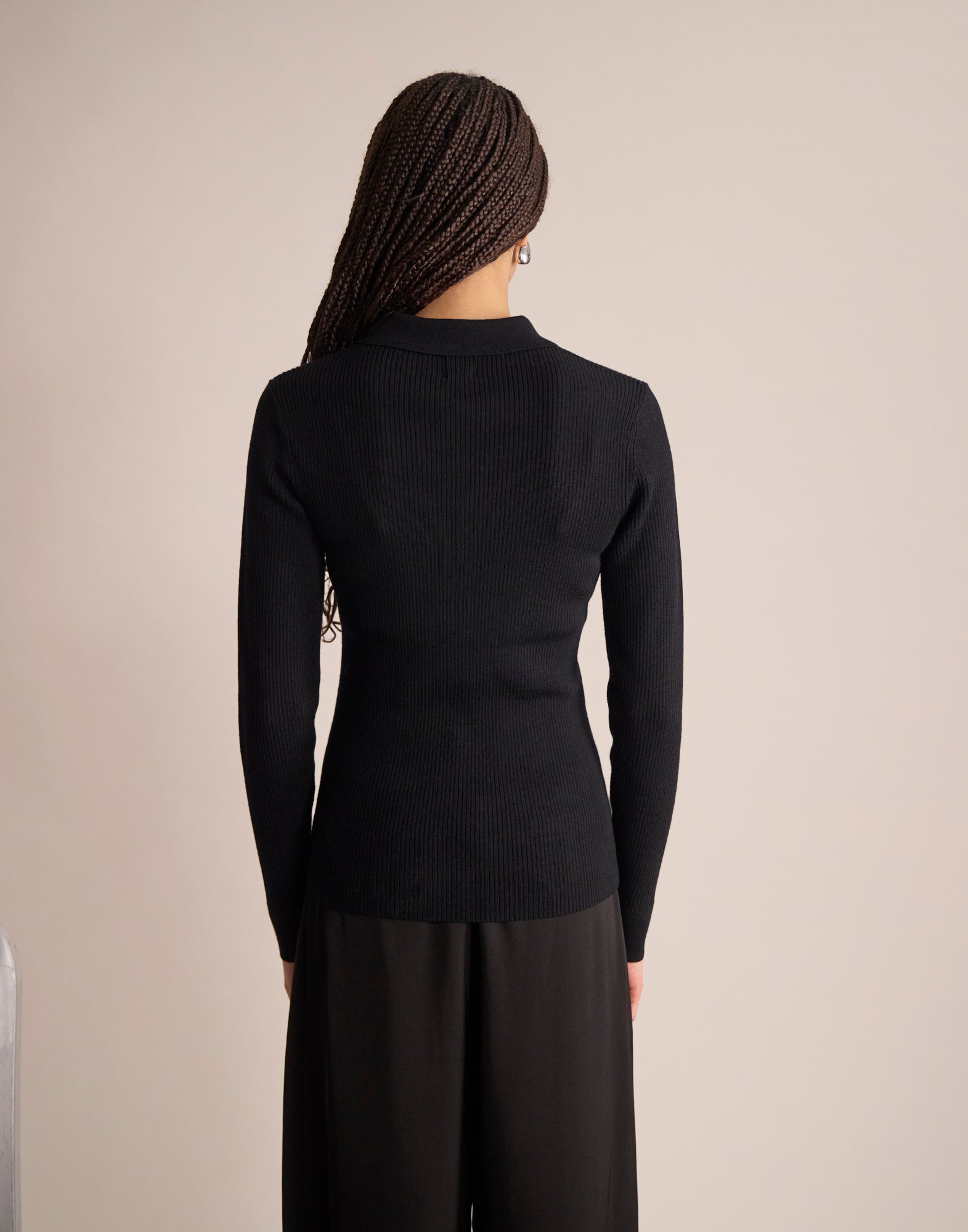 Thomson-Poloshirt, schwarz