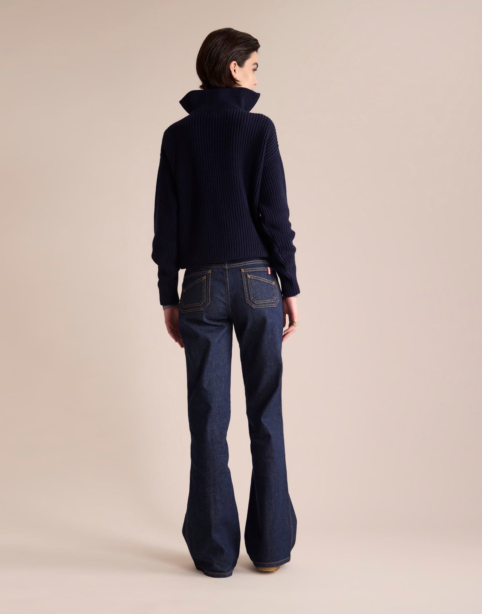 Pullover „Logan“ in Marineblau