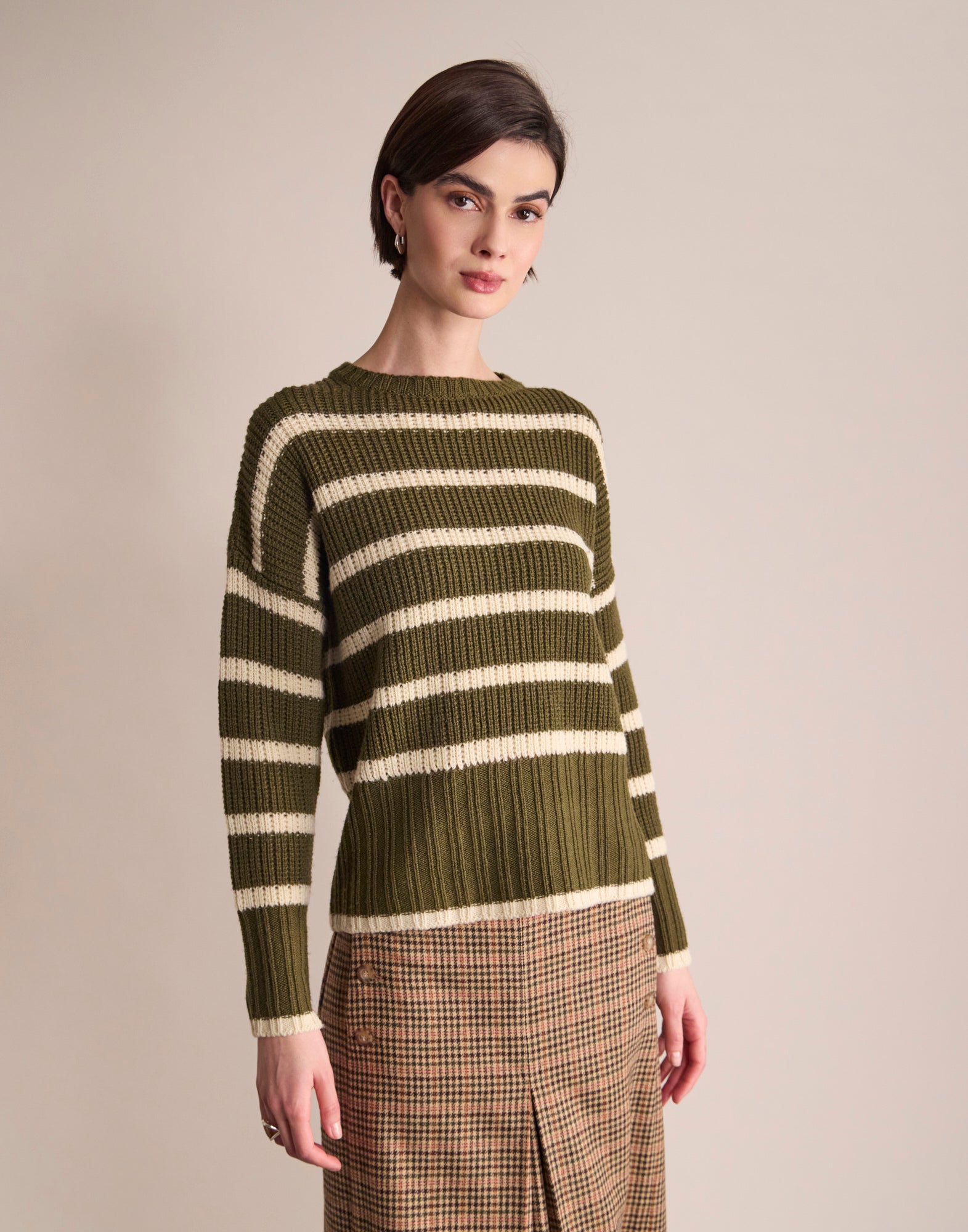 Maelia Striped Jumper