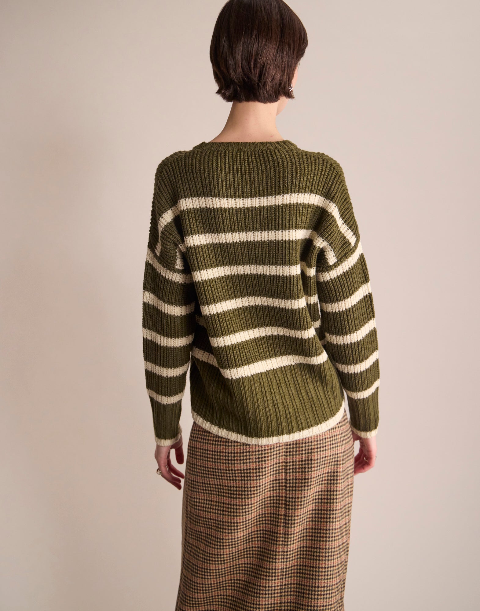 Maelia Striped Jumper