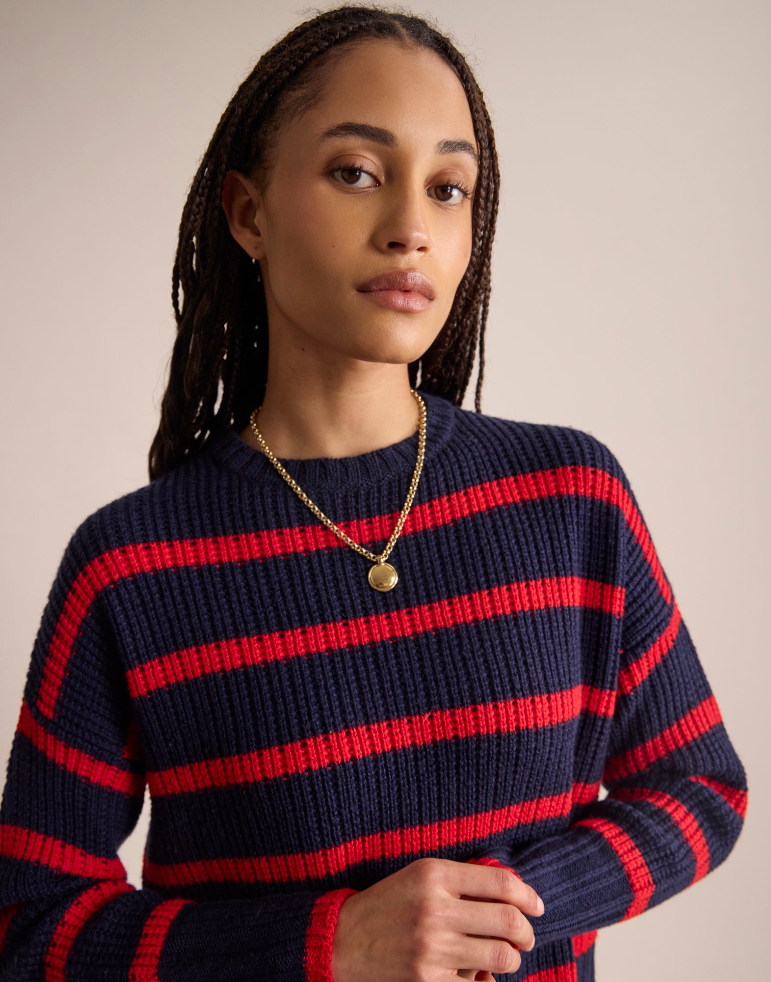 Pull Maelia Rayé