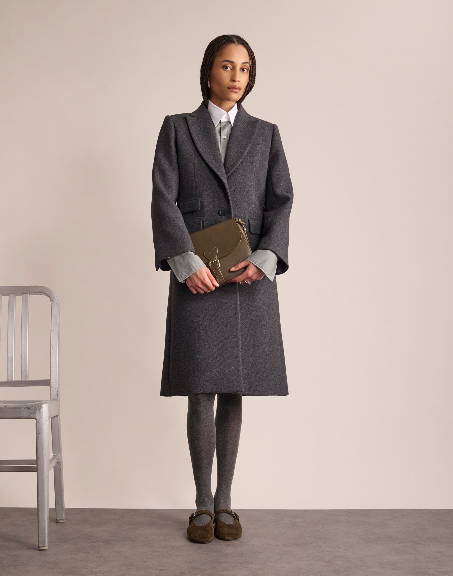 Enola Grey Coat