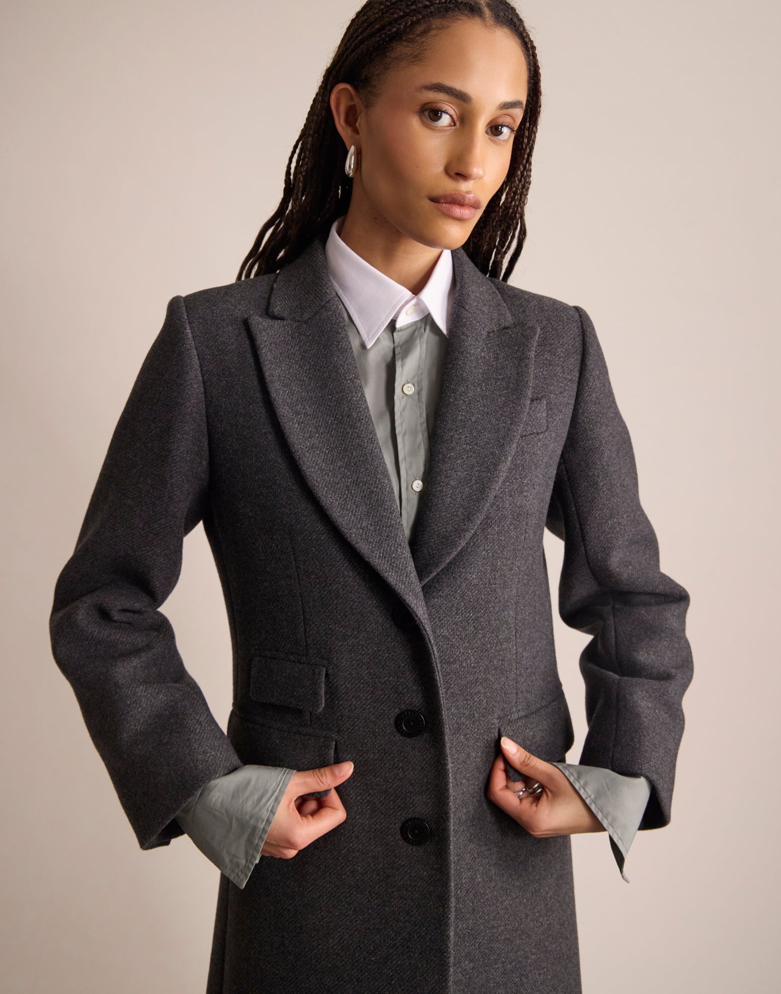 Enola Grey Coat