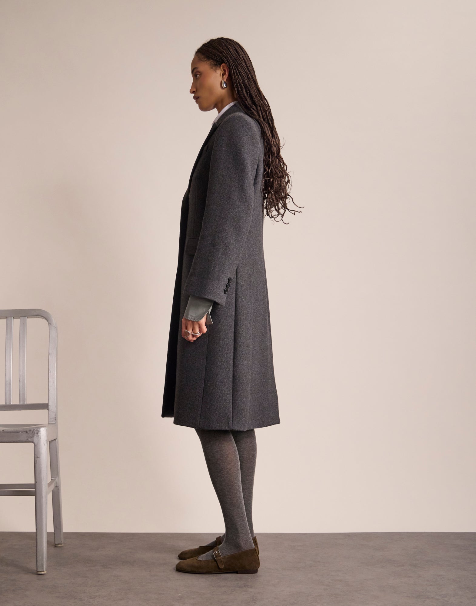 Enola Grey Coat