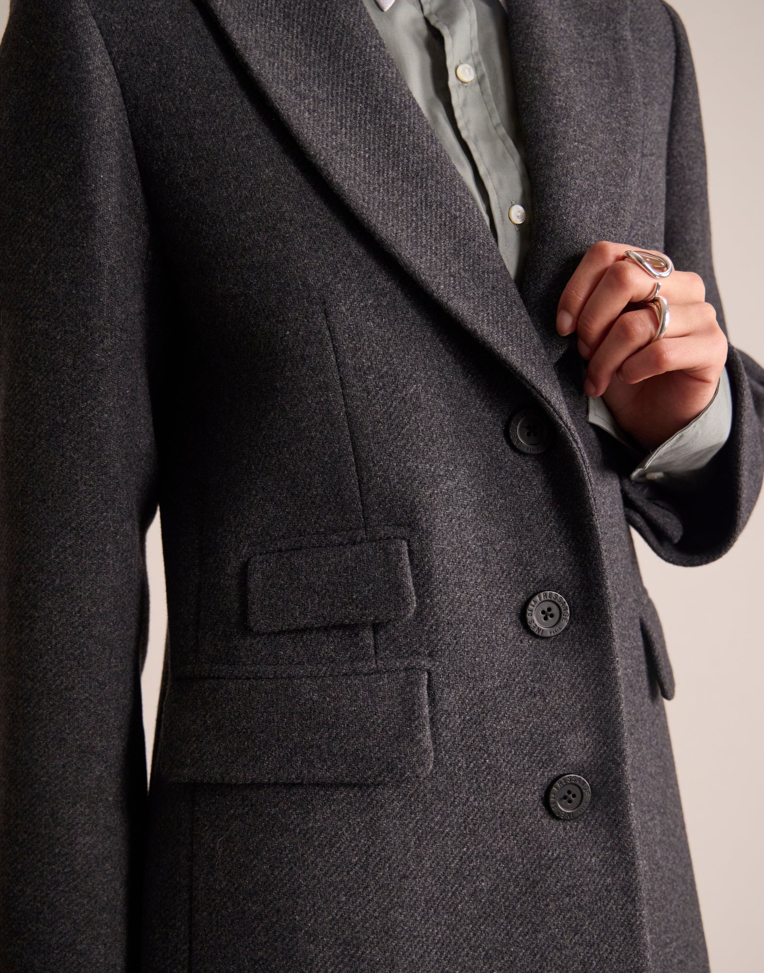 Enola Grey Coat