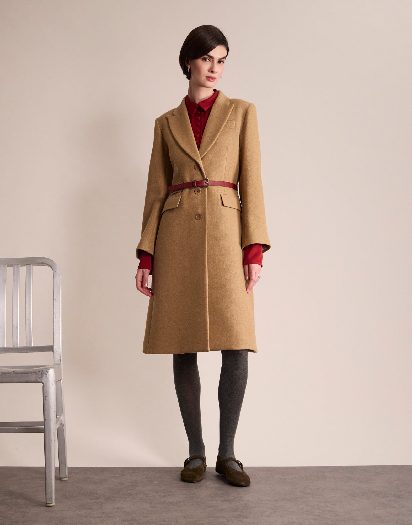 Enola Camel Coat