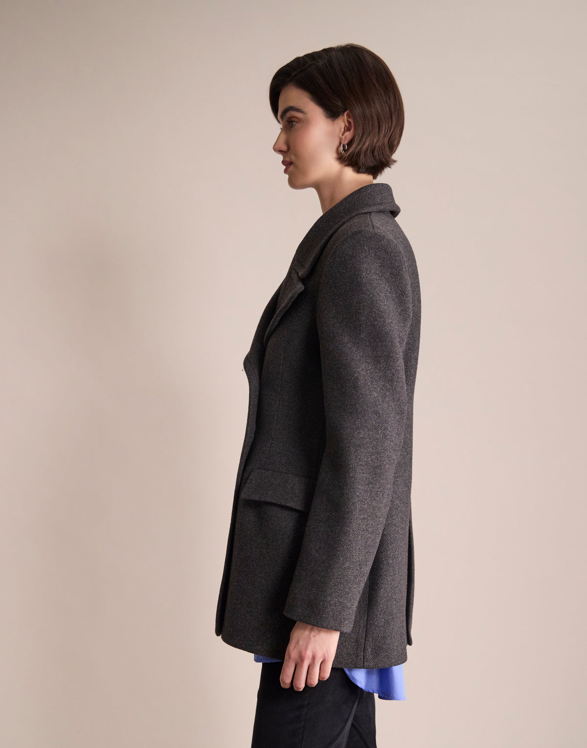 Grey Teddy Coat