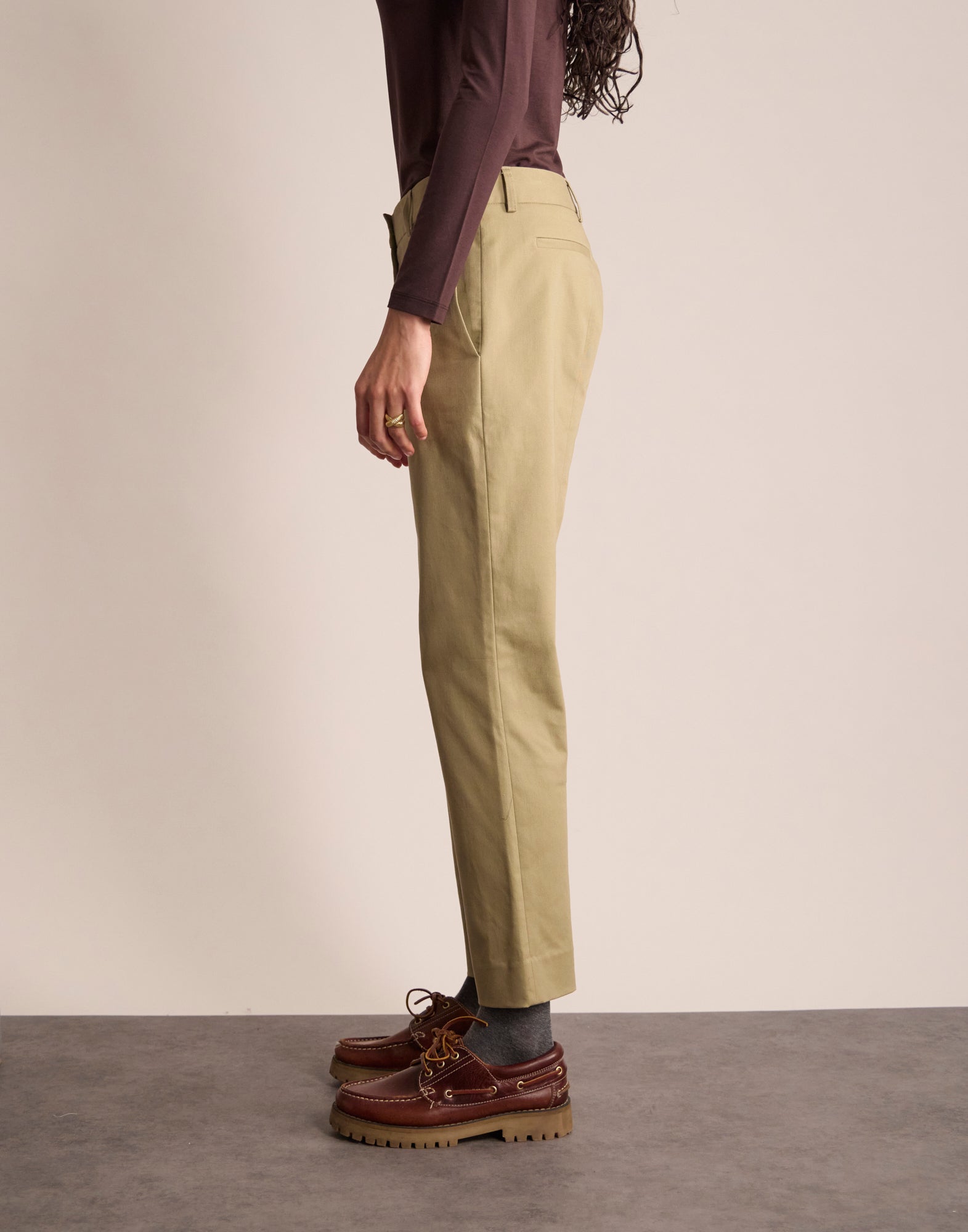 Pantaloni Audrey beige