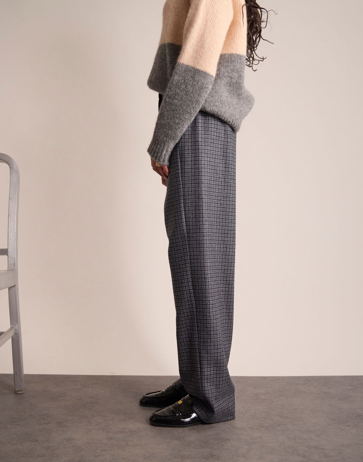 Philo Checked Trousers
