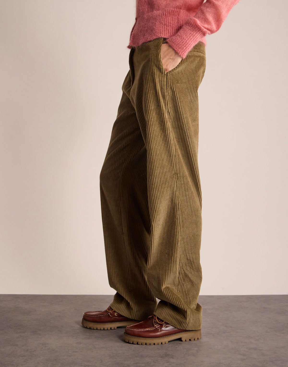 Thelma trousers in brown