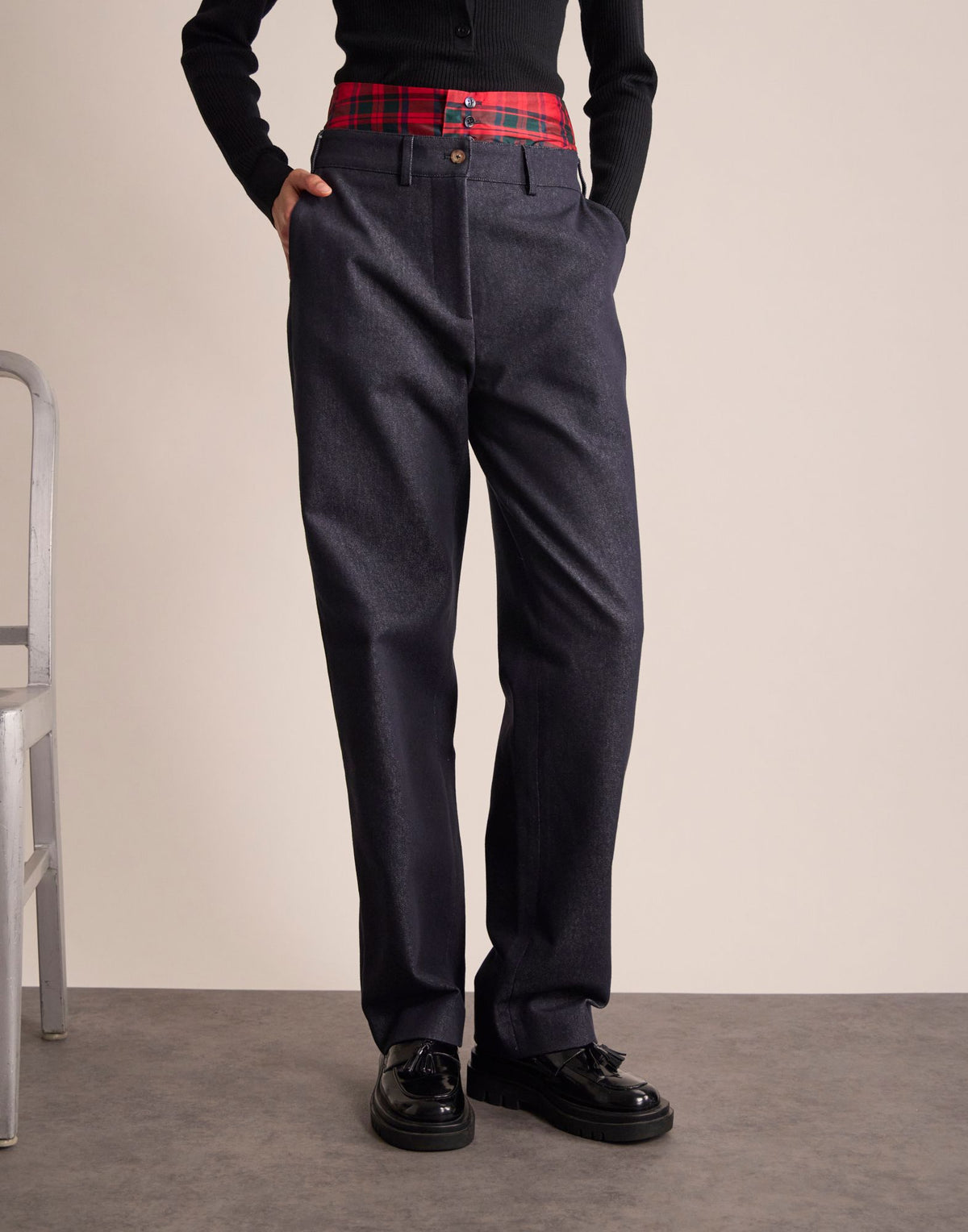 Pantalon Thelma Bleu