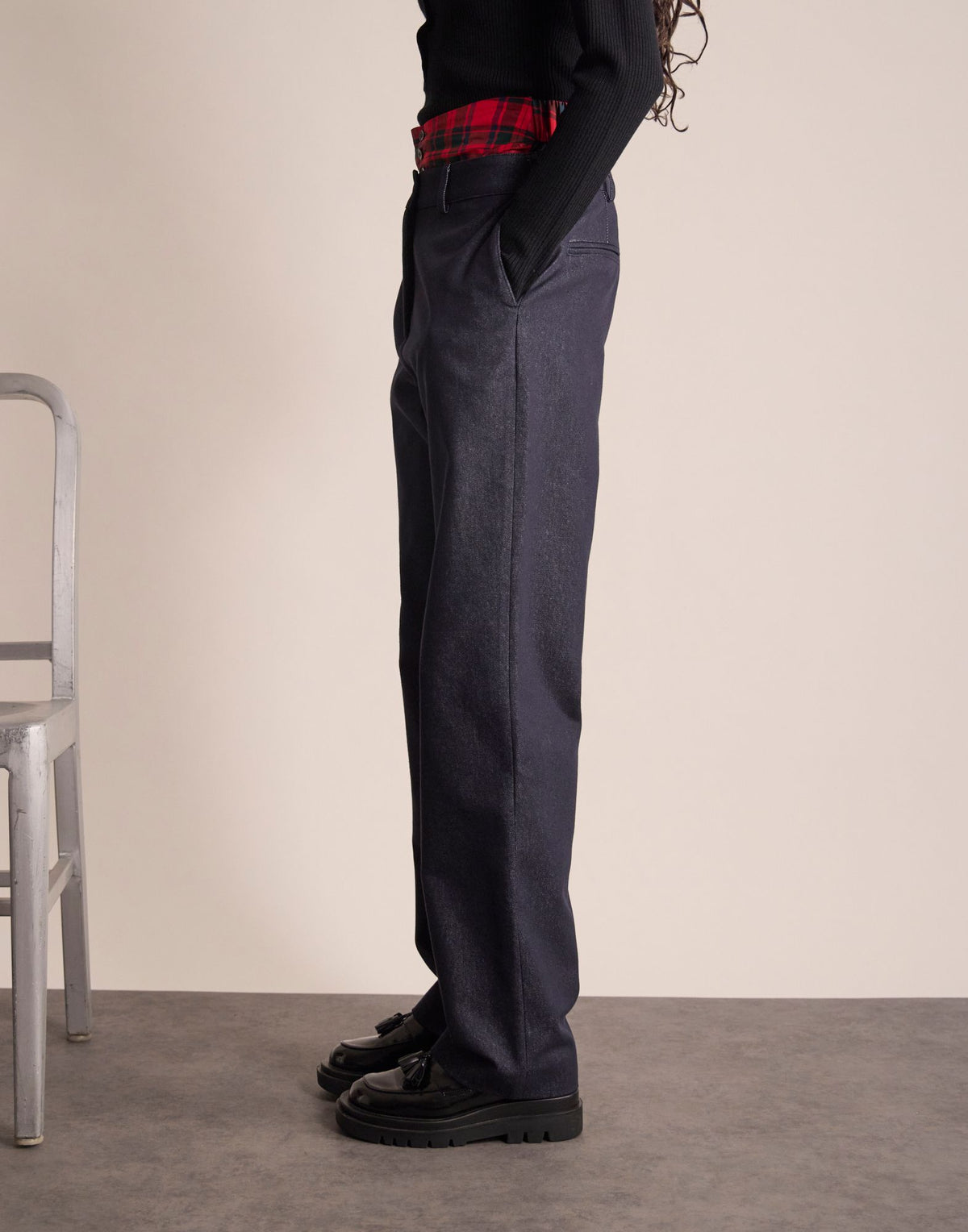 Pantalon Thelma Bleu