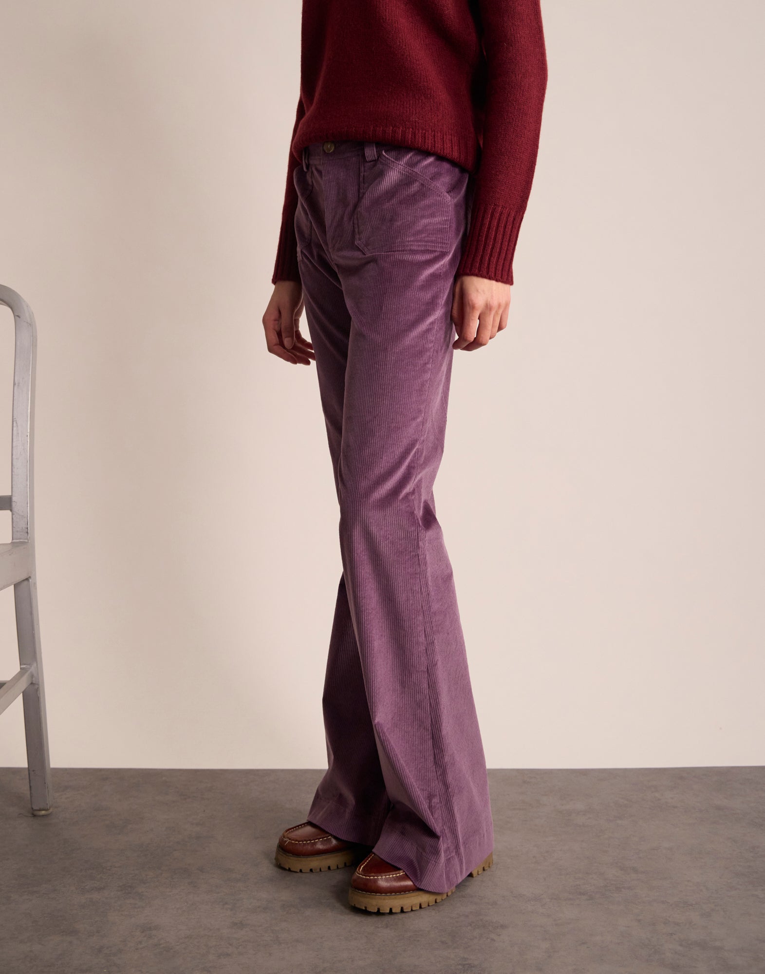 Pantalones Charlyse morados