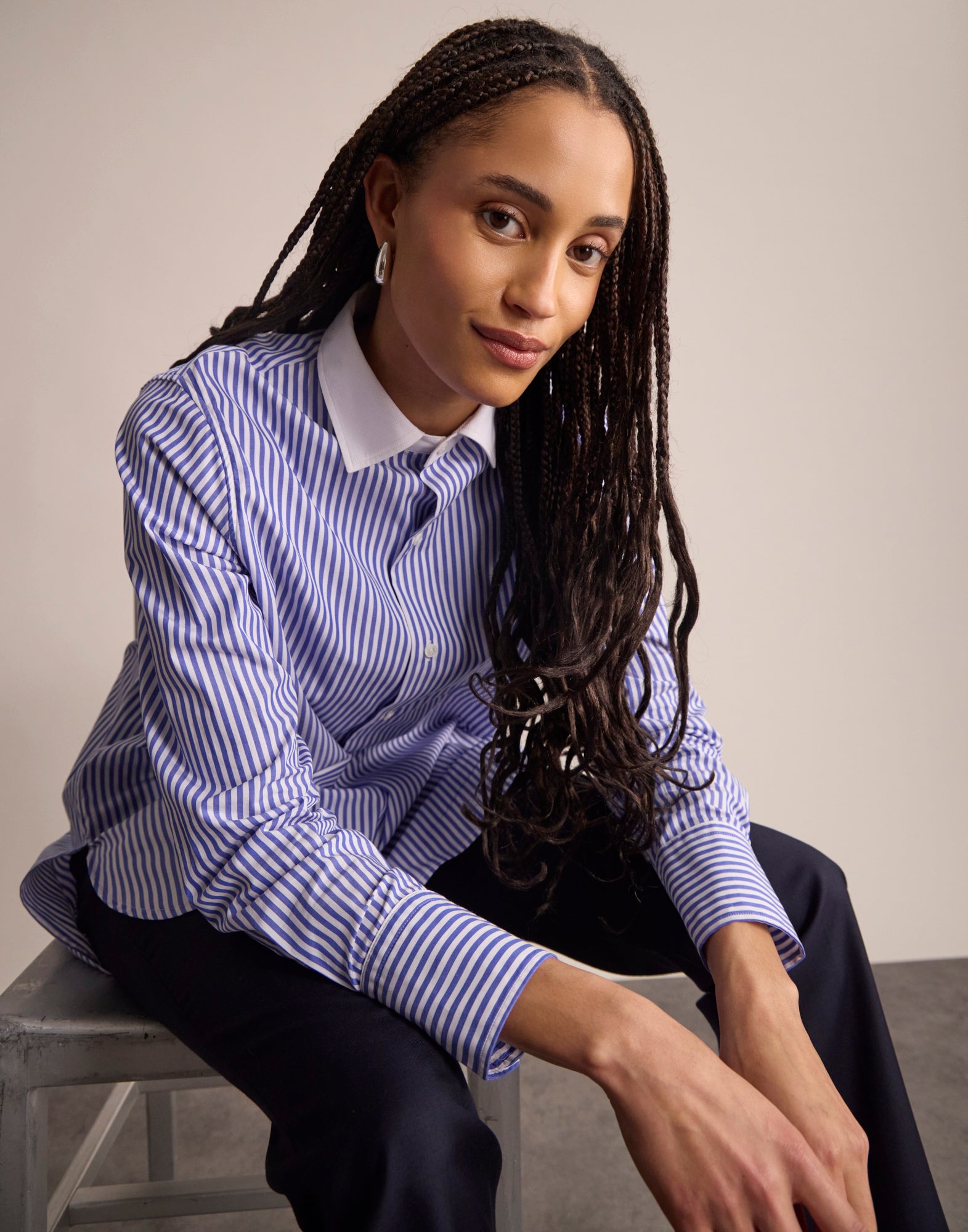 Gestreifte Blair-Bluse