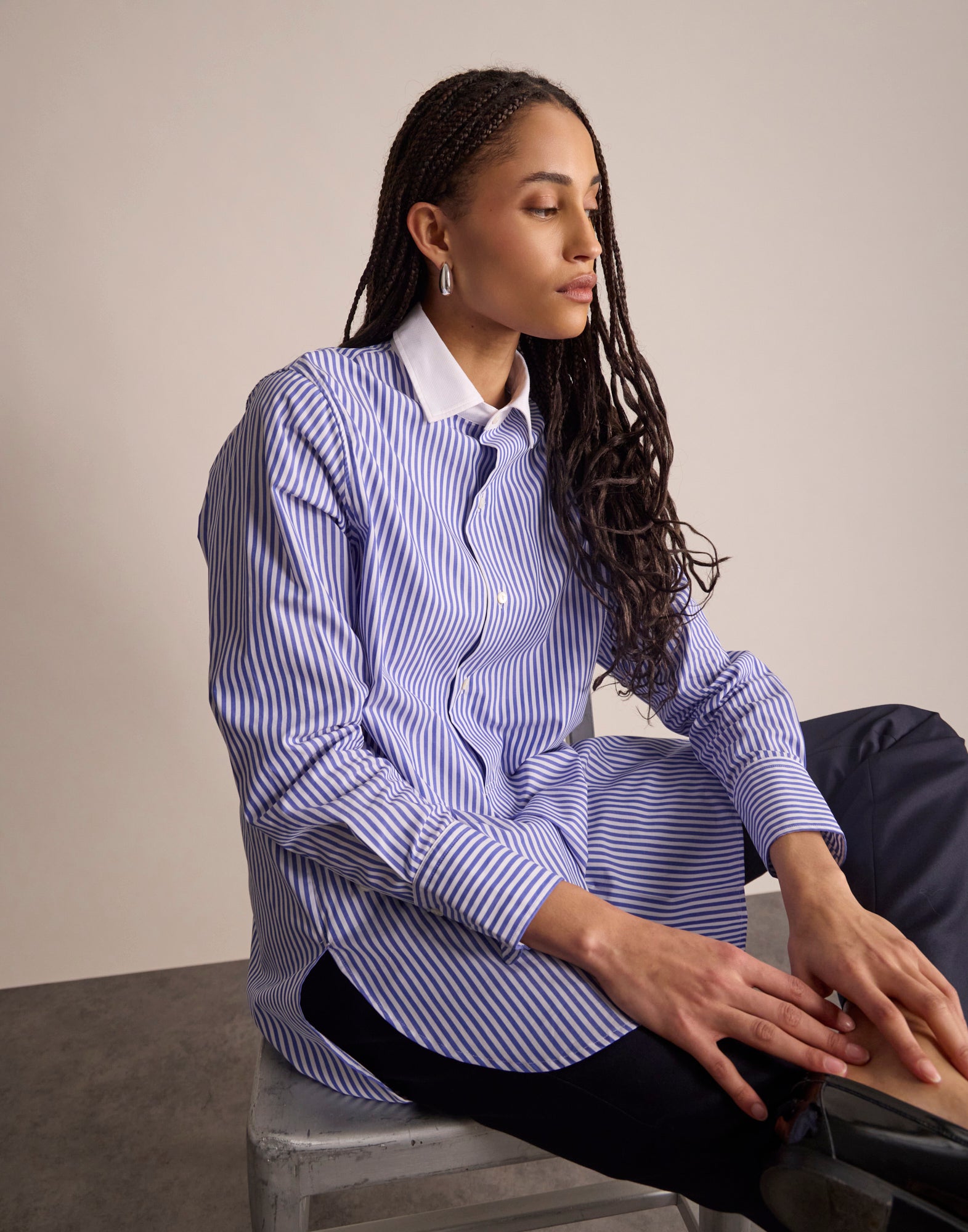 Gestreifte Blair-Bluse