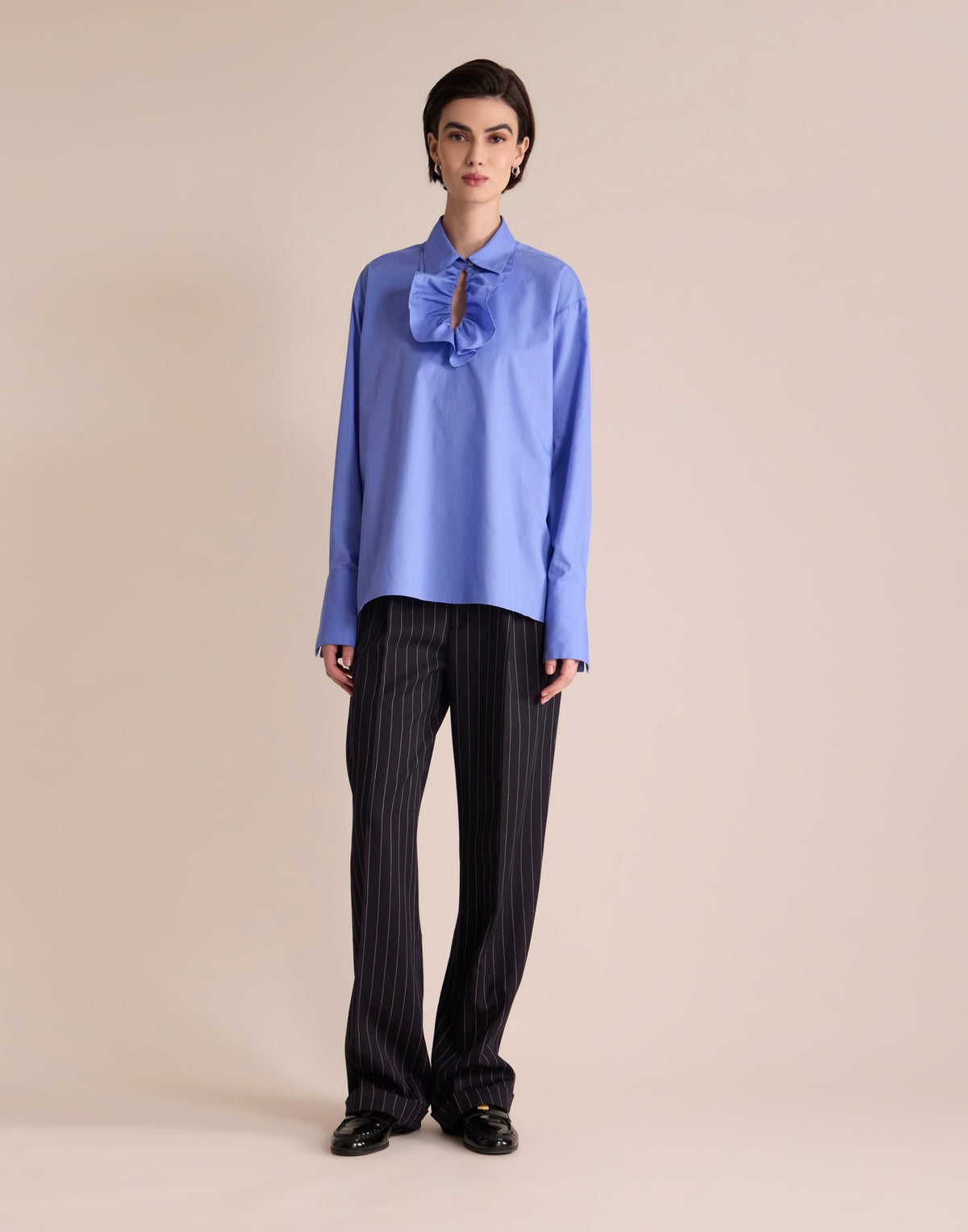 Ortiz Blue Shirt