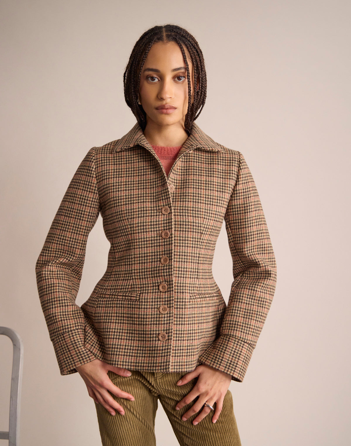 Georges Checked Jacket